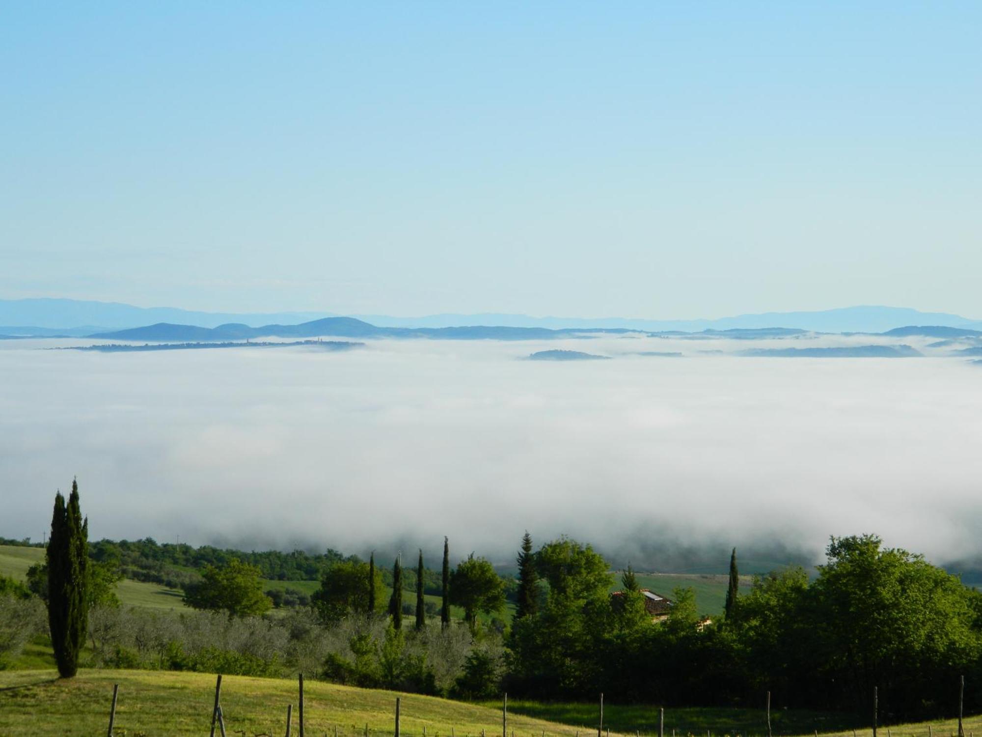 Vila Le Rogheta Campiglia dʼOrcia Exteriér fotografie
