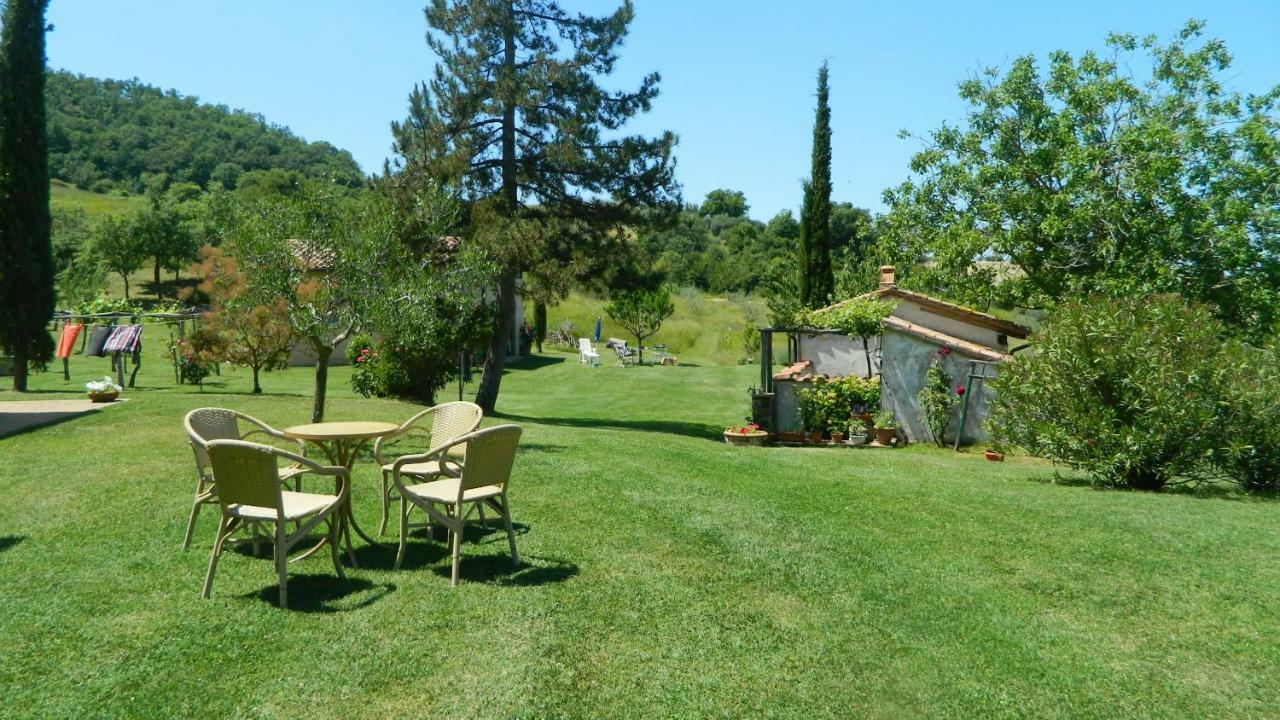 Vila Le Rogheta Campiglia dʼOrcia Exteriér fotografie